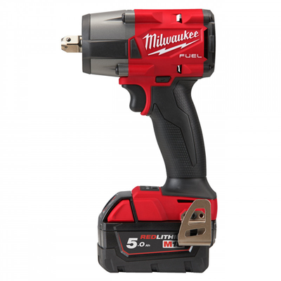 Milwaukee m18 fmtiw2p12-502x | 1 2 | carburante | avvitatore a percussione a batteria | 18v| Ioni di litio rosso 5,0 Ah - 4933478453