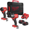 Centralina carburante Milwaukee m18 fpp2a3-502x | m18fpd3 m18fid3 | 2 batterie da 5,0 Ah + caricabatterie | nella custodia HD - 4933480873