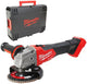 Milwaukee m18 fsag125x-0x | amoladora angular | 125 mm | 18v | cuerpo | sin cargador de batería - 4933478428