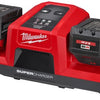 Supercargador milwaukee m18 dbsc de doble bahía