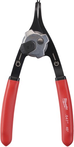 Milwaukee medium circlip plier - 45° borgveertang middelgrt 45° - 1,2 mm punt - 4932492491