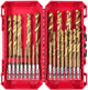 Accessori Milwaukee Set di punte per metallo Milwaukee | esagonale rosso shockwave |scatola pronta per l'imballaggio | hss-g-4932500420