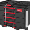 Milwaukee packout 4 drawer tool box packout™ box 4 lades 363 x 564 x 414 - 4932493189