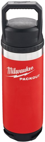 Borraccia Milwaukee packout™ 532 ml con coperchio rossa - 4932493991