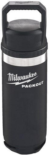 Borraccia Milwaukee packout™ 532 ml con coperchio nera - 4932493992