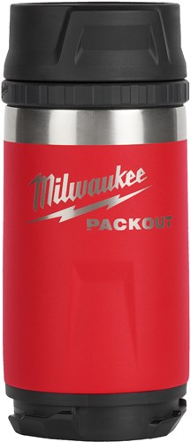 Borraccia Milwaukee packout™ con tappo | 355ml| rosso - 4932498977