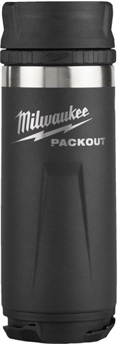 Botella Milwaukee packout™ con tapón para beber | 532ml | negro - 4932493474