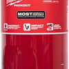 Bottiglia in plastica Milwaukee packout™ con tappo | 1420ml| rosso - 4932498638