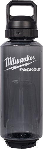 Bottiglia in plastica Milwaukee packout™ con tappo | 1420ml| nero - 4932498641