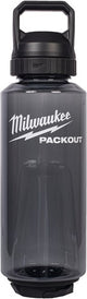 Bottiglia in plastica Milwaukee packout™ con tappo | 1420ml| nero - 4932498641