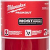 Botella de plástico Milwaukee packout™ con tapón para beber | 740ml | rojo - 4932498636