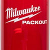 Botella de plástico Milwaukee packout™ con tapón para beber | 740ml | rojo - 4932498636