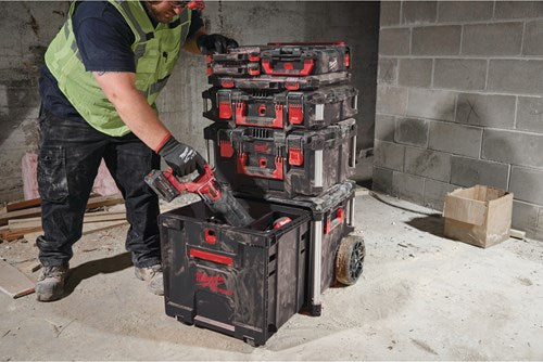 Valigetta trolley con ruote Milwaukee Packout con cassetto - 4932498651