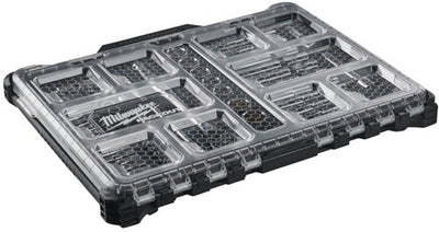 Milwaukee ratchet and socket wrench set packout metric ¼ ½ (63-piece) - 4932493661