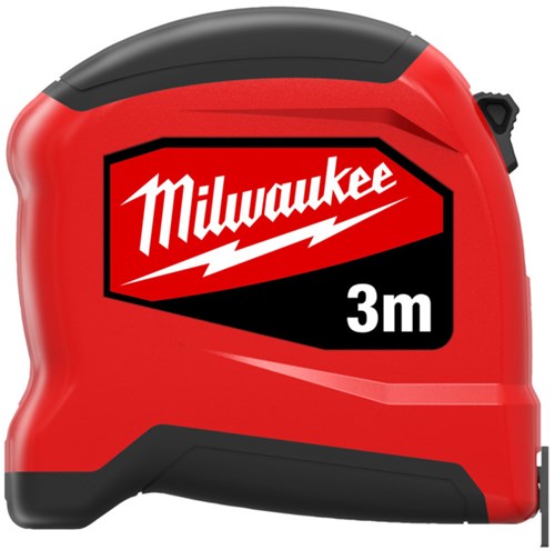 Milwaukee slim gen 2 rolbandmaat 3m - compact en duurzaam