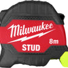 Milwaukee rolmaat stud | gen iii | 8 m x 33 mm - 4932498765