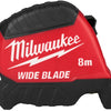 Cinta métrica de Milwaukee | hoja ancha | 8m x 35mm - 4932499205