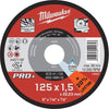 Milwaukee accesorios milwaukee scs 41 125 discos de corte finos para metal pro+ - 4932498002