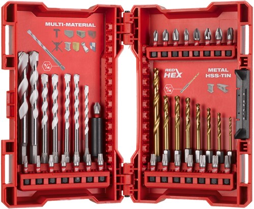 Set trapano a percussione Milwaukee shockwave™ | 39 pezzi - 4932479854
