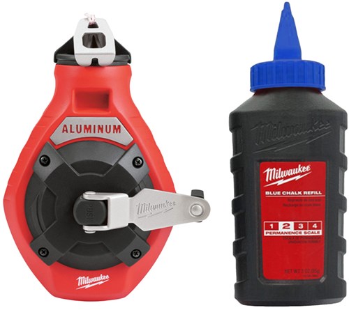 Milwaukee sfumino linea stretta e ricarica gesso blu - 4932493814