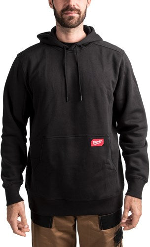 Milwaukee wh mw bl s work hoodie midweight zwart maat s - 4932493116