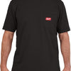 Milwaukee wt ss bl xl t-shirt work short sleeve black xl - 4932493006