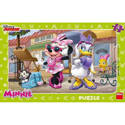 Disney Puzzle Minnie y Daisy en Montmartre 15 piezas