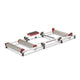Banco de rodillos Minoura MoZ 950-1090 mm con escalón y protección