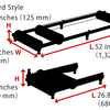 Porta del tablet Minoura TPH-1 Ø28 ~ 35 mm per 7,9 ~ 9,7 “Schermata