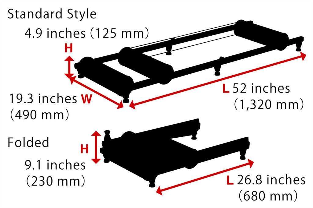 Porta del tablet Minoura TPH-1 Ø28 ~ 35 mm per 7,9 ~ 9,7 “Schermata