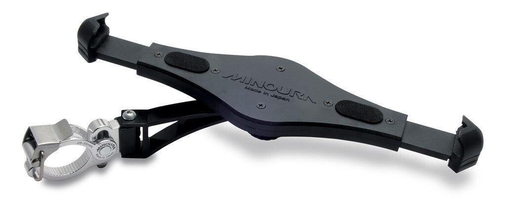 Soporte de tabletas Minoura TPH-1 Ø28 ~ 35 mm para 7.9 ~ 9.7 "Pantalla