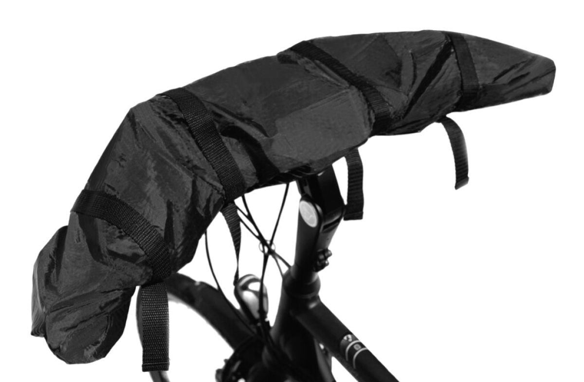 Cubierta protectora de Mirage para el manillar de bicicleta Negro