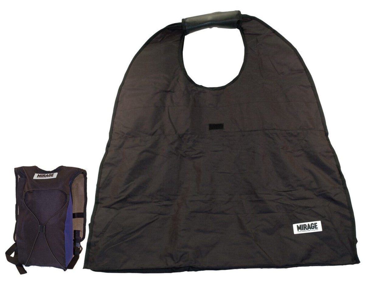 Mochila de hombro para bicicletas Mirage para bicicleta plegable - negro