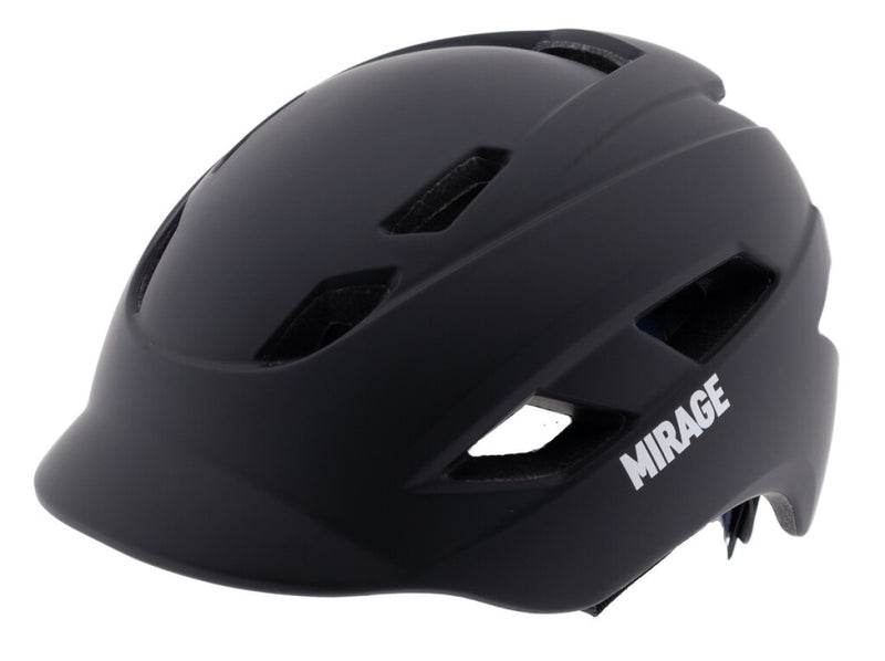 Mirage casco bicicleta eléctrica urbana 55-58cm negro mate
