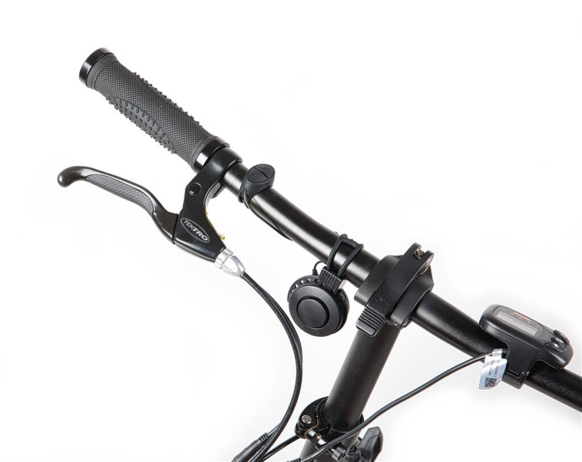 Mirage Fietshoorn T-002 80 90DB 6,5 cm ABS PC nero 2 pezzi