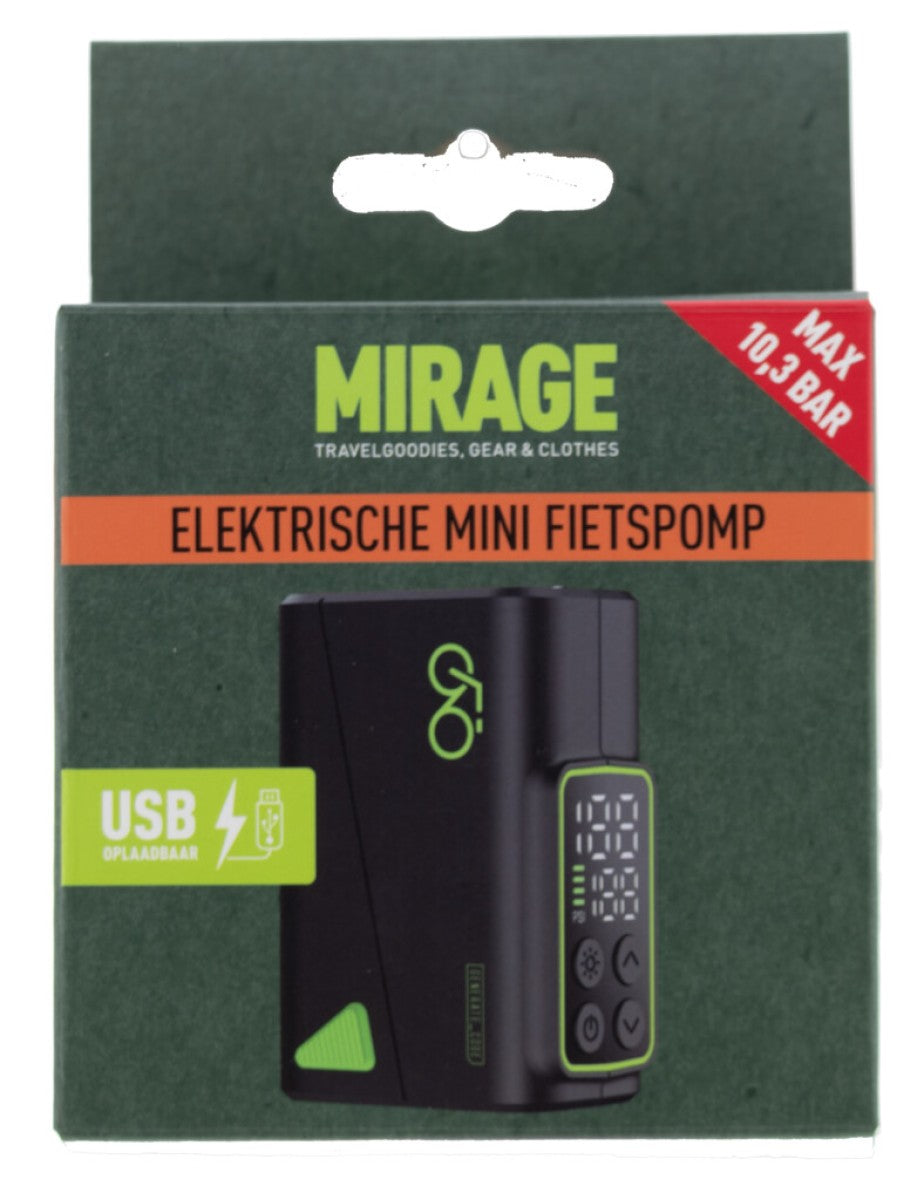 Pompa elettrica Mirage 10bar USB nera