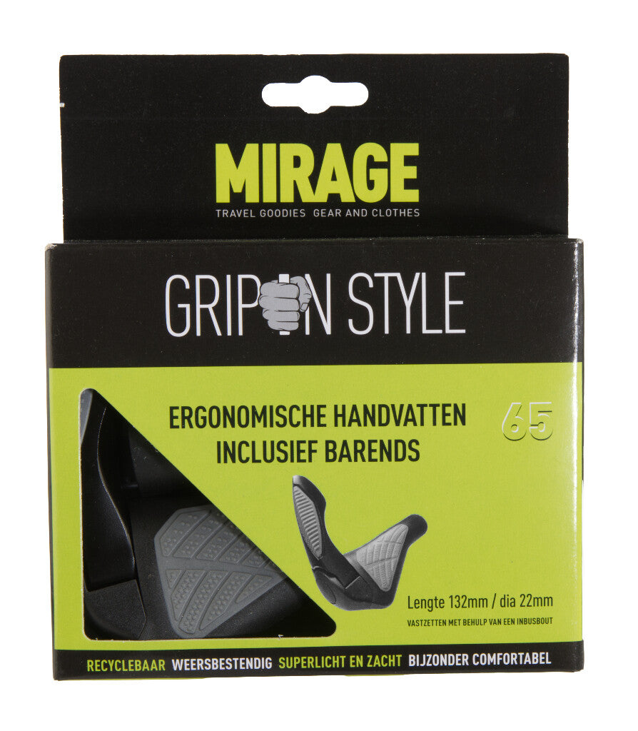 Mirage Ergolock 134mm Black Bike Slock