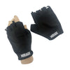 Mirage lycra guante size m gel negro dedo corto en la tarjeta