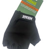 Mirage lycra guante size m gel negro dedo corto en la tarjeta