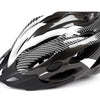 Mirage helm l 58-62 zilver zwart wit