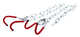 Set ophanghaken met ketting geplastificeerd