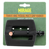 Pedali Mirage tour ebike multigrip plastica gomma nero