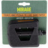 Pedales de Mirage Deluxe Plastic Land Papel Negro