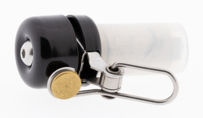 Campanello Mirage racing 26mm bar end 14,5-20mm acciaio nero