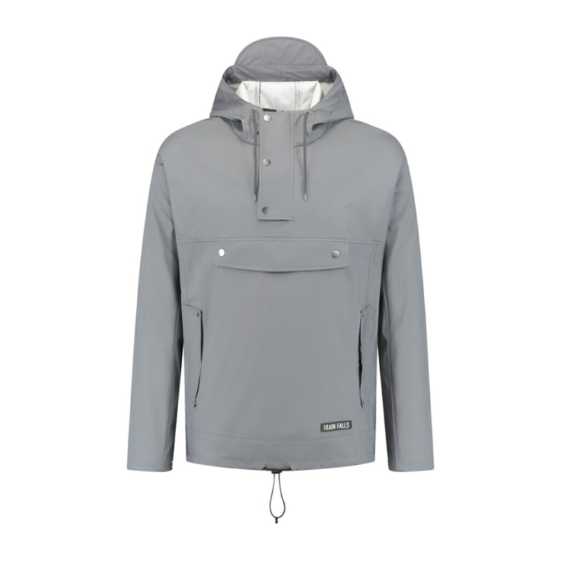 Mirage regenjas rainfall closed jacket - maat xl - gemaakt van polyester soft touch - earl grey