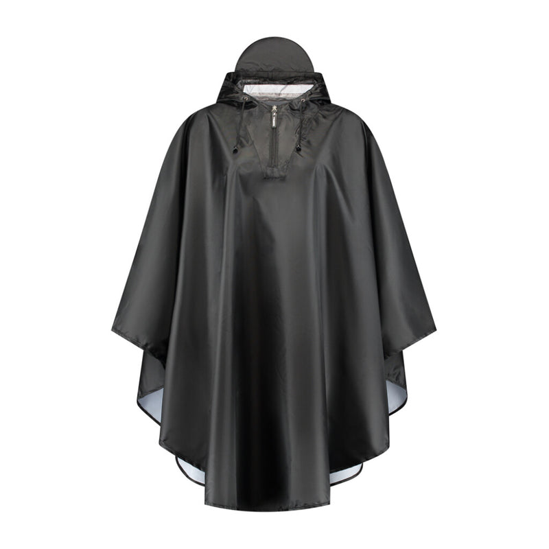 Pioggia poncho mirage poliestere - nero