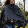 Pioggia poncho mirage poliestere - nero