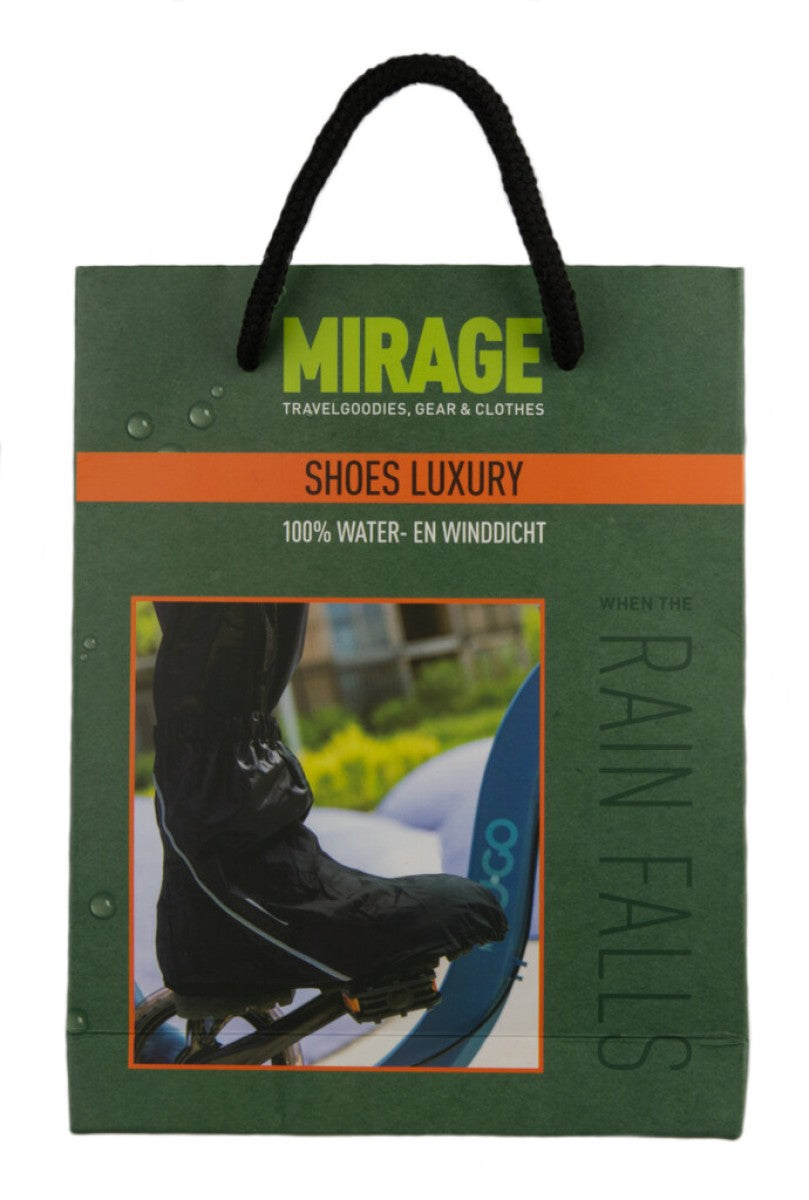 Mirage Zapatos de lluvia Rainfall Luxury XL negro