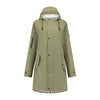 Mirage trenchcoat lluvia suave toque tamaño xl verde