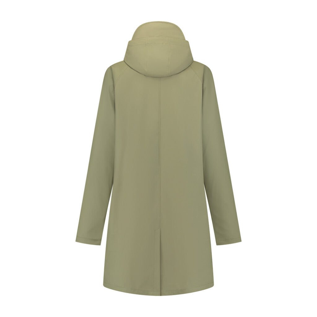 Mirage trenchcoat lluvia suave toque tamaño xl verde